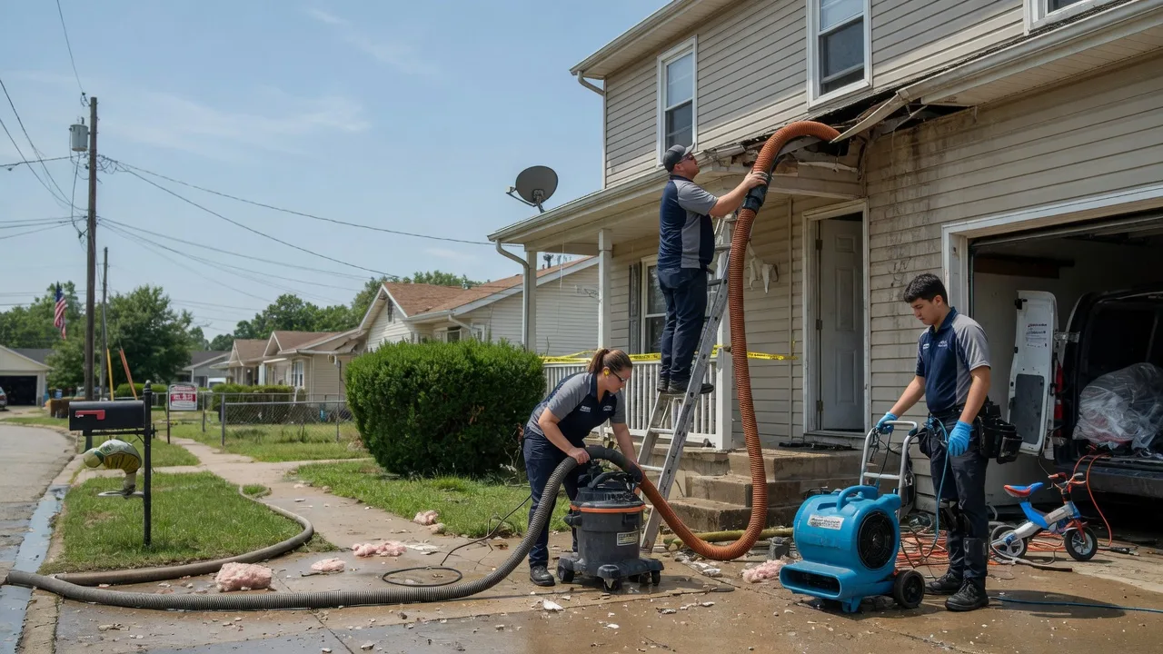 Water Damage Restoration in Amlin, OH near me